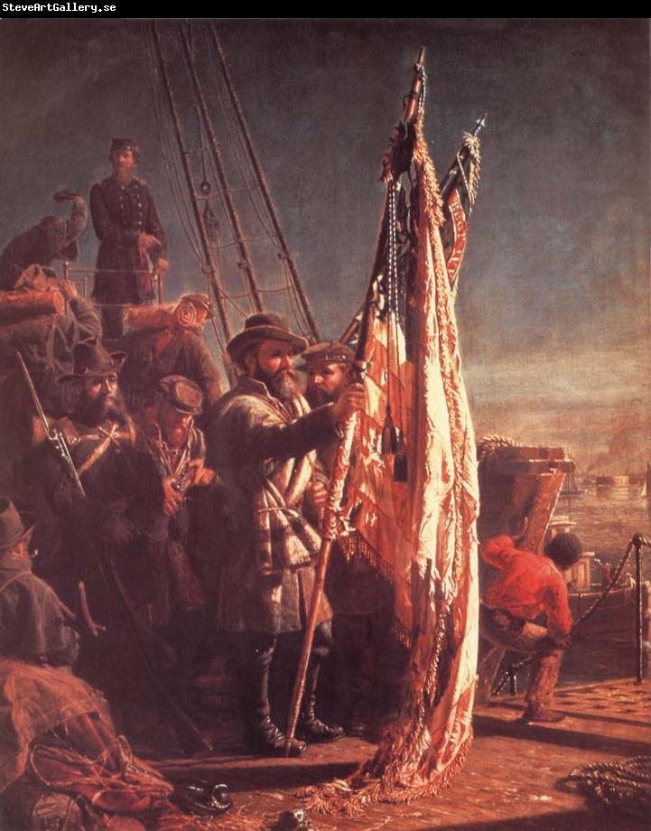 Thomas Waterman Wood The Return of the Flags 1865